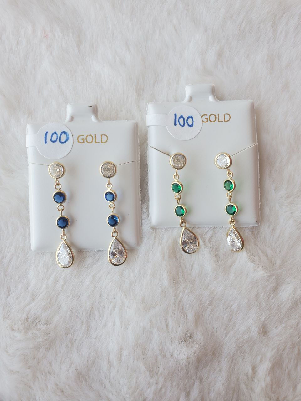 Aretes colgantes