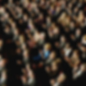 Full theater audience clapping
