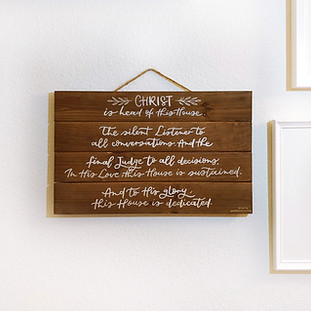 calligraphy housewarming gift signage by calligrapher in San Jose Bay Area