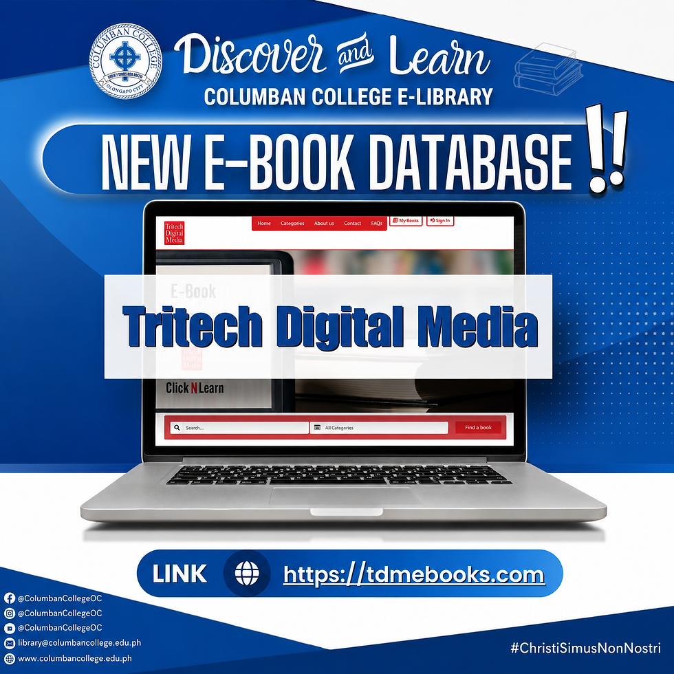 New eBook Database