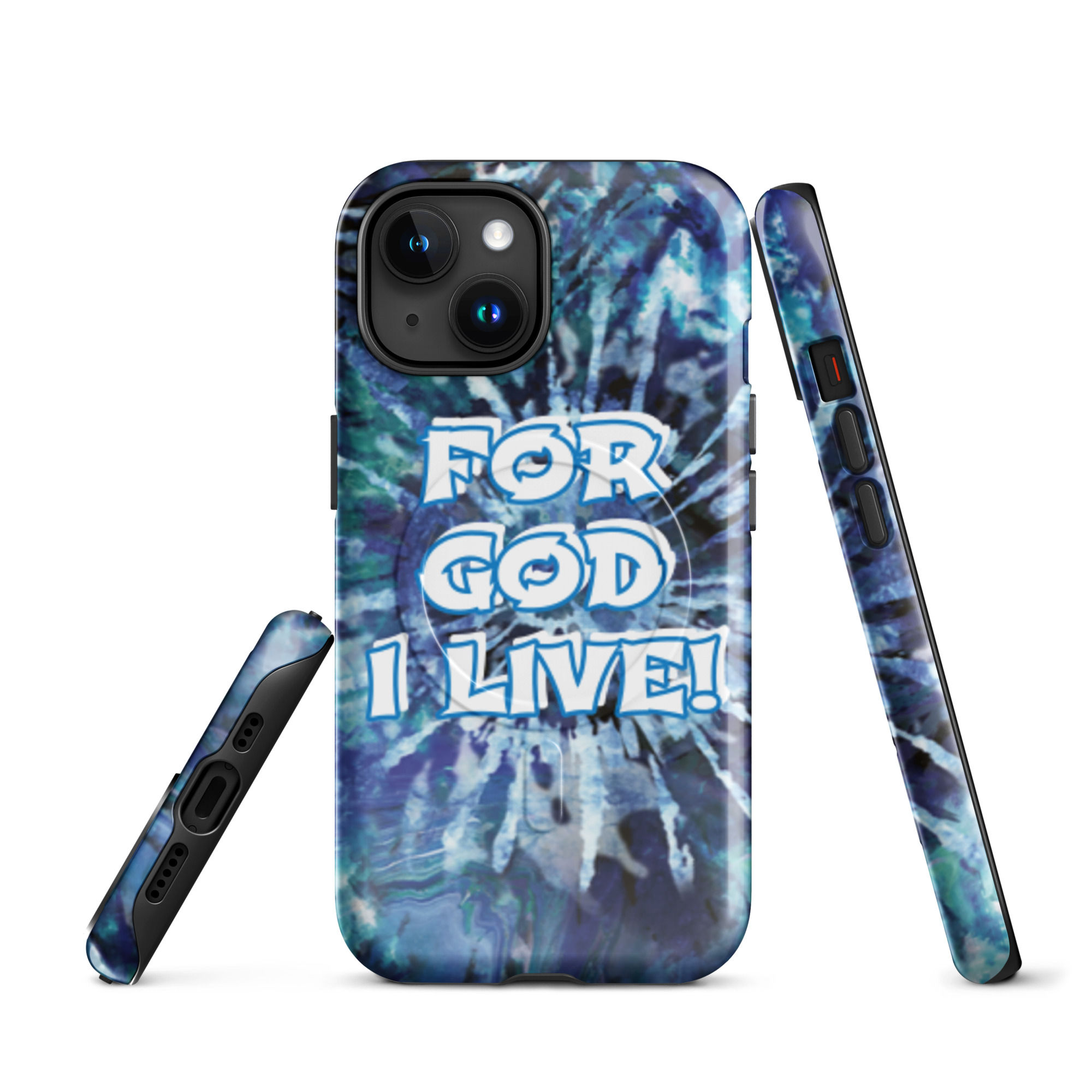 For God I Live MagSafe® tough case for iPhone®