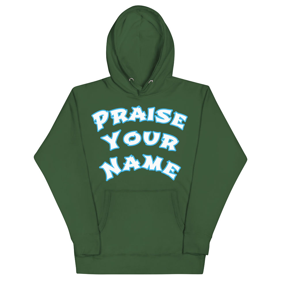Thumbnail: Praise Your Name Hoodie w/ Song Cover