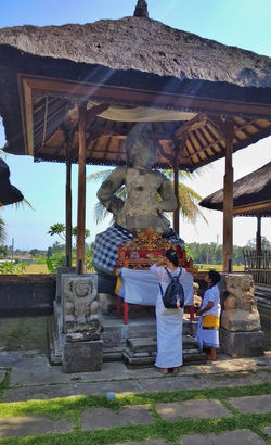 Arca Siwa Bhairawa di Pura Kebo Edan Pejeng - Karya : I Made Riyasa