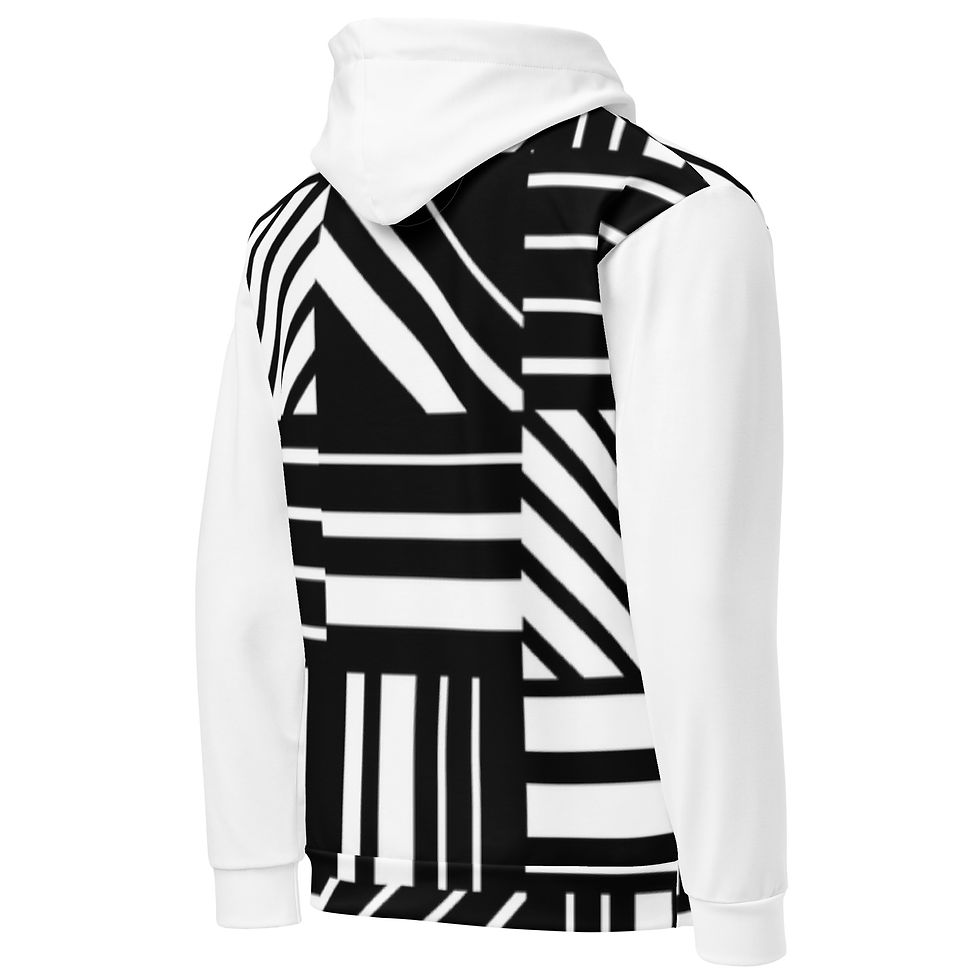 Thumbnail: Unisex Cotton Hoodie White2