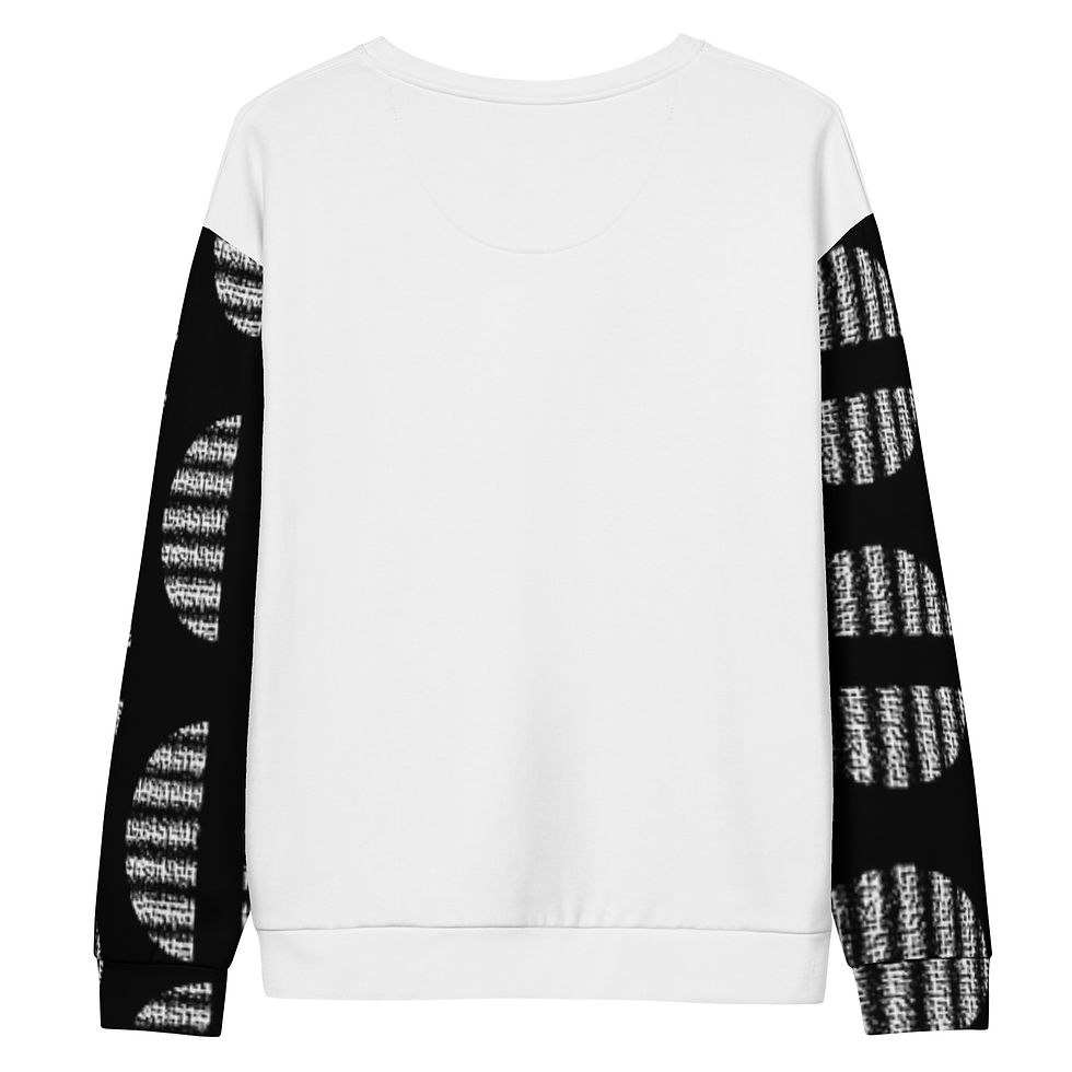 Thumbnail: Unisex Sweatshirt White2