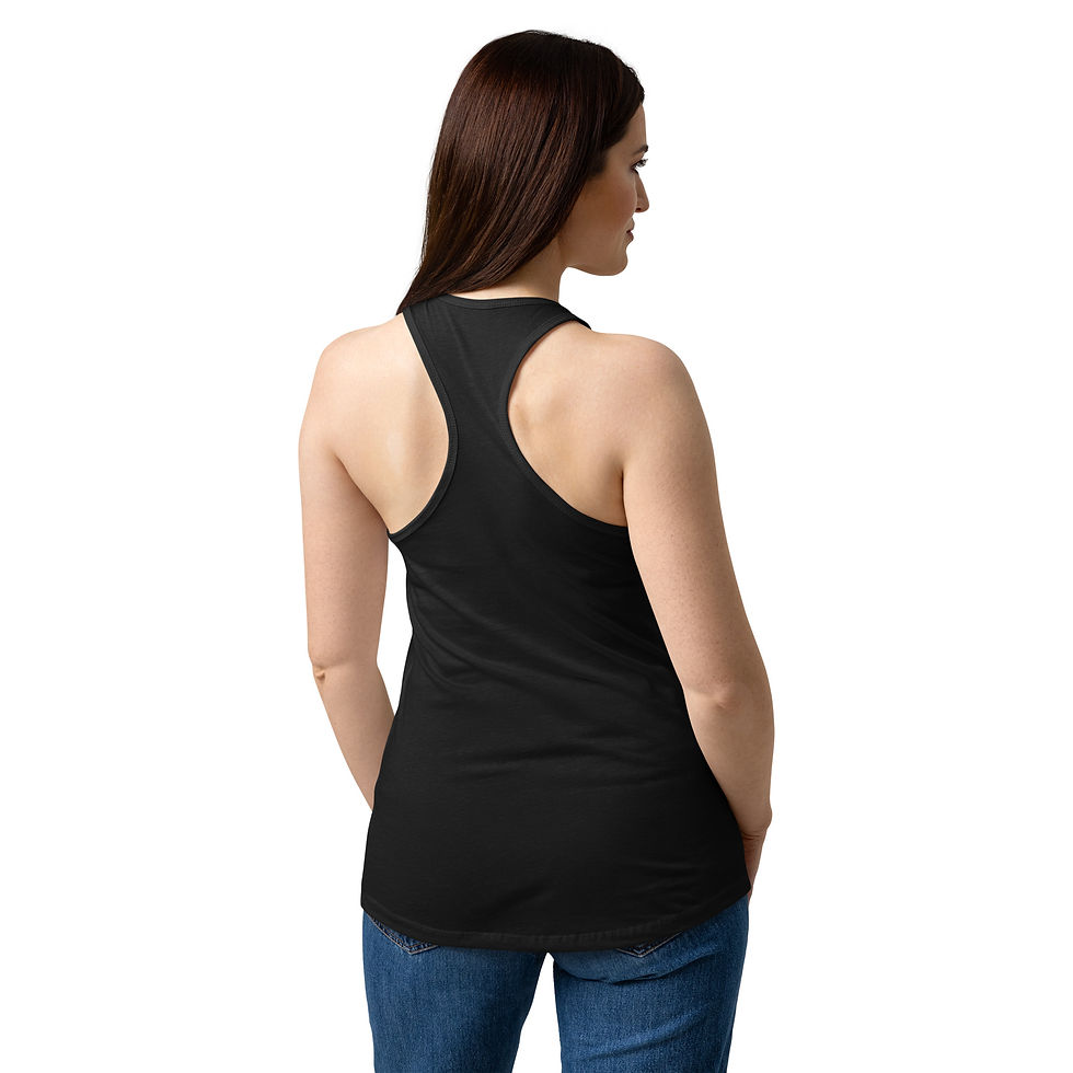 Thumbnail: Women’s Fitted Racerback Tank Top Dare To Be Unique