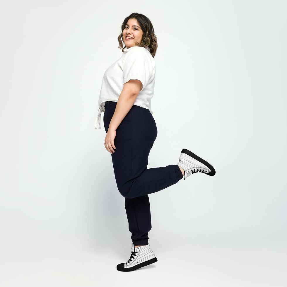 Thumbnail: Women’s High Top Canvas Shoes4