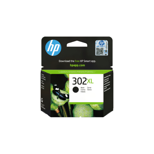TINTEIRO ORIGINAL HP 302XL PRETO 8.5ML 480 PÁGINAS