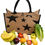 Miniatura: STAR DESIGN BURLAP TOTE BAG