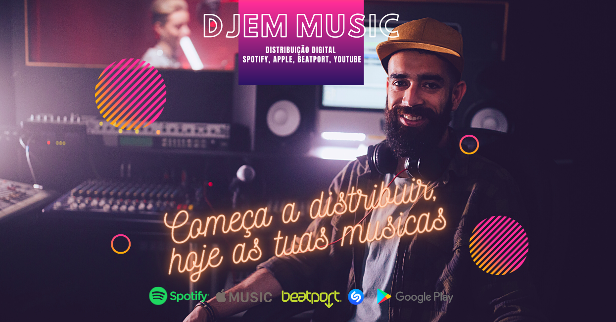 DJEM MUSIC Distribuição Digital 2 webs