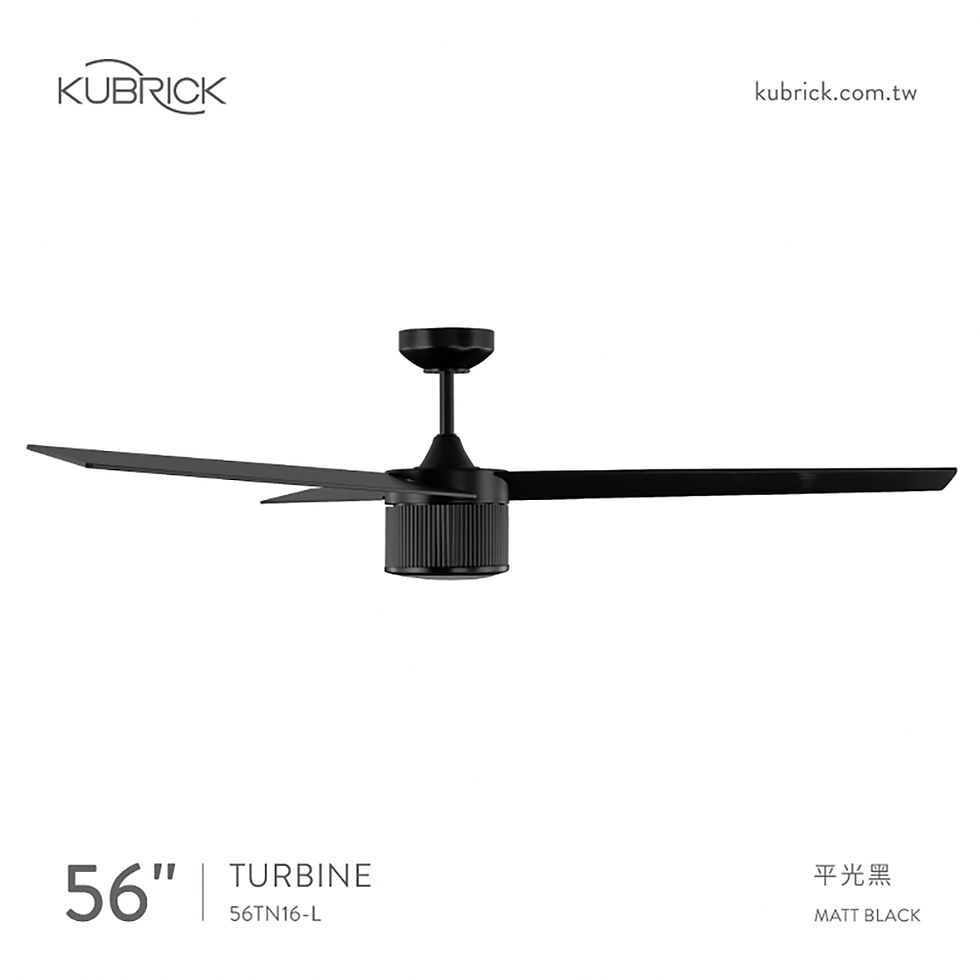 縮圖：KUBRICK TURBINE 56 56TN16-L（黑）