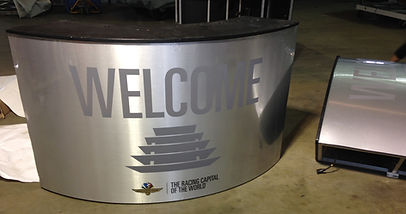decal brushed aluminum chrome