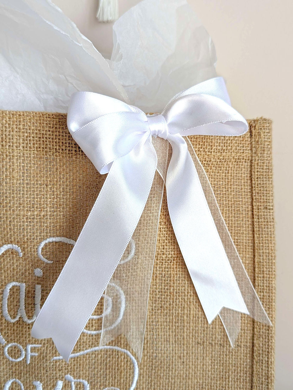 Thumbnail: Maid of Honour Jute Bags