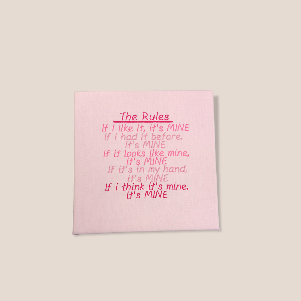 Thumbnail: The Toddler Rules canvas