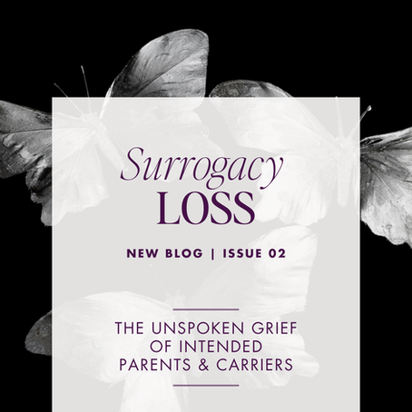 Blog article discussing the emotional and psychological impact of surrogacy loss on gestational carriers and intended parents, and how London is the Reason offers grief support, Healing Boxes, and trauma-informed resources.