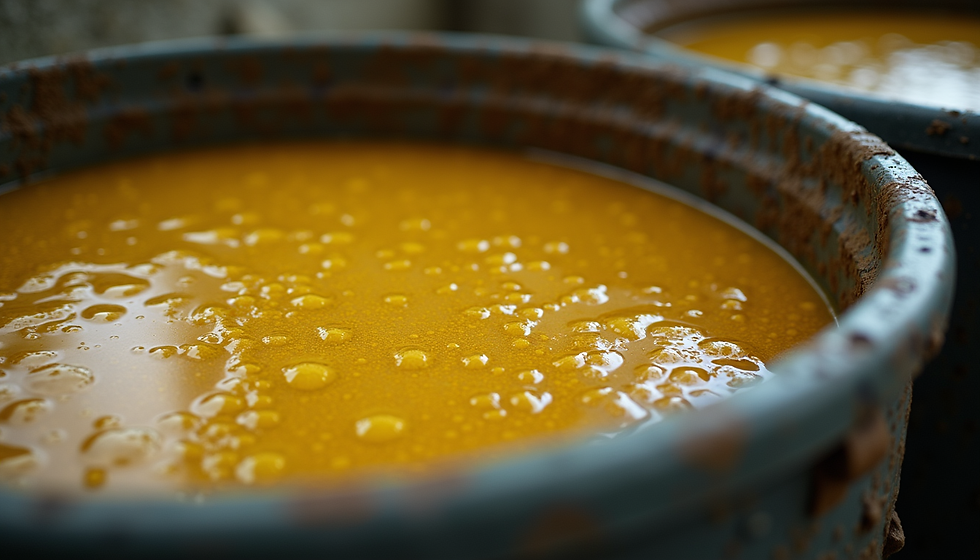 Using used cooking oil