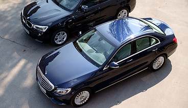 Luxury Cars from Above