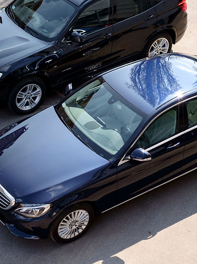 Luxury Cars from Above