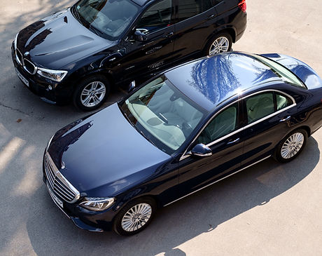 Luxury Cars from Above