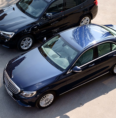 Luxury Cars from Above