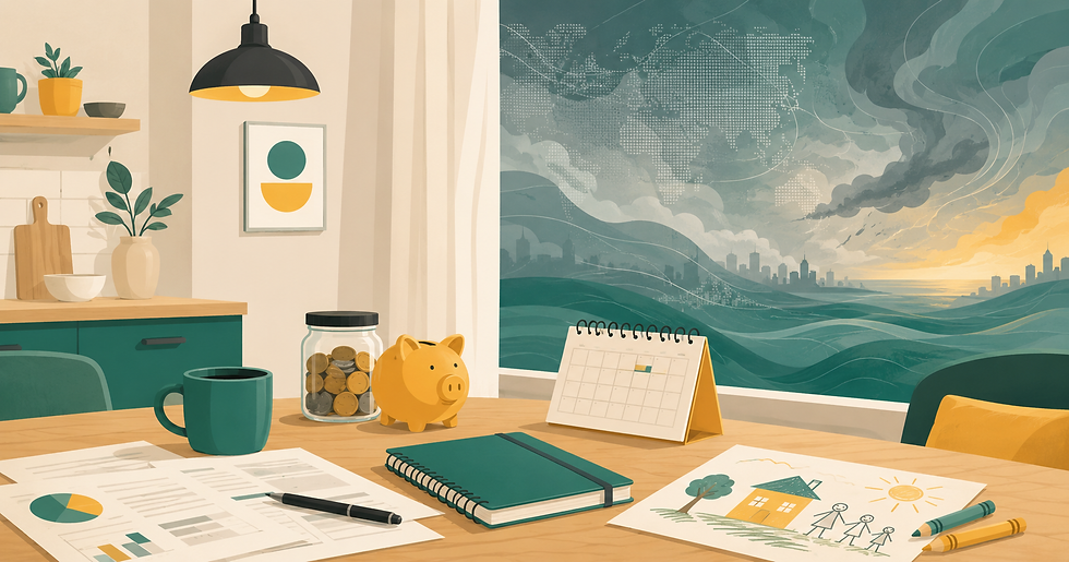 Raising a Family When the World Won’t Settle Down: What to Focus on Financially Right Now
