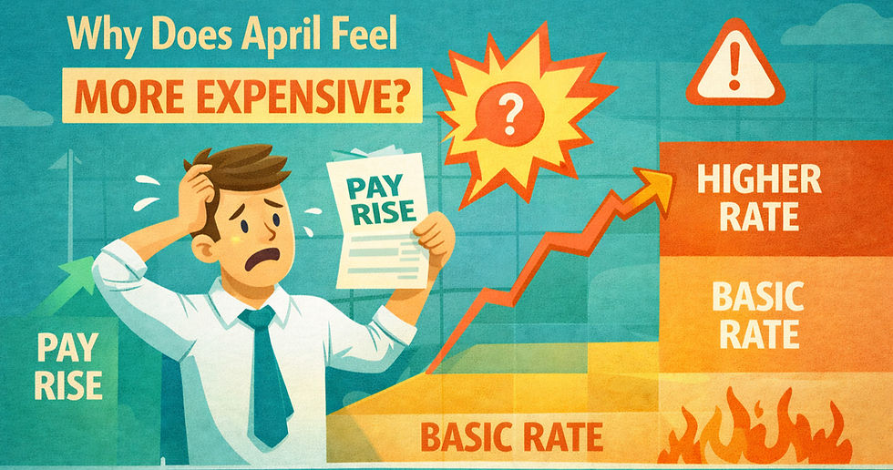 You Got a Pay Rise. So Why Does April Feel More Expensive?