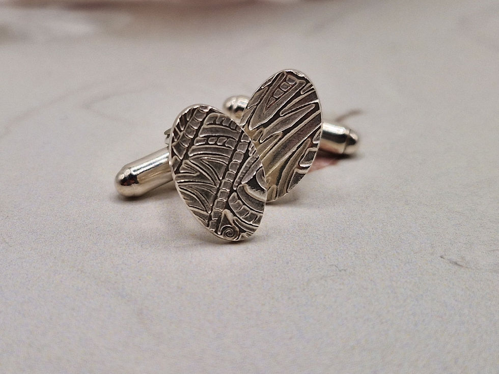 Thumbnail: Tribal Texture Cufflinks