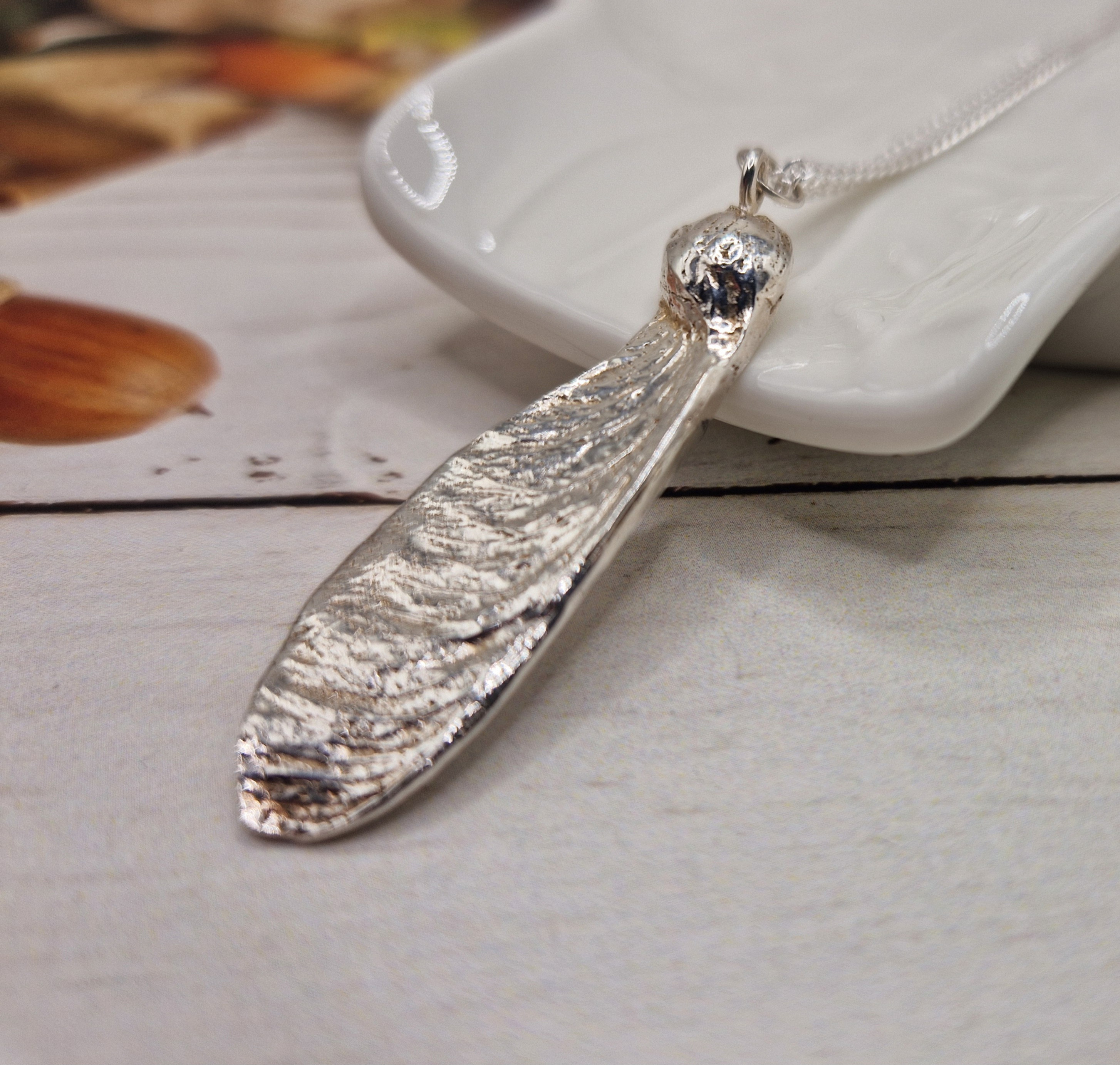 Sycamore Seed Pendant