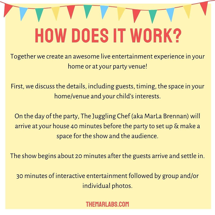 How does booking birthday party entertainment work?