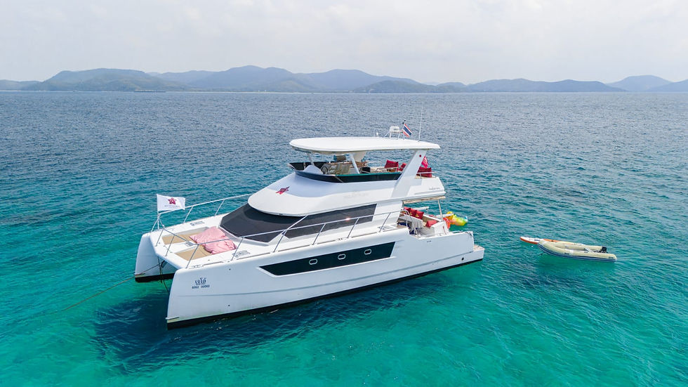 Experience Paradise: The Ultimate Private Yacht Charter from Pattaya to Koh Phai
