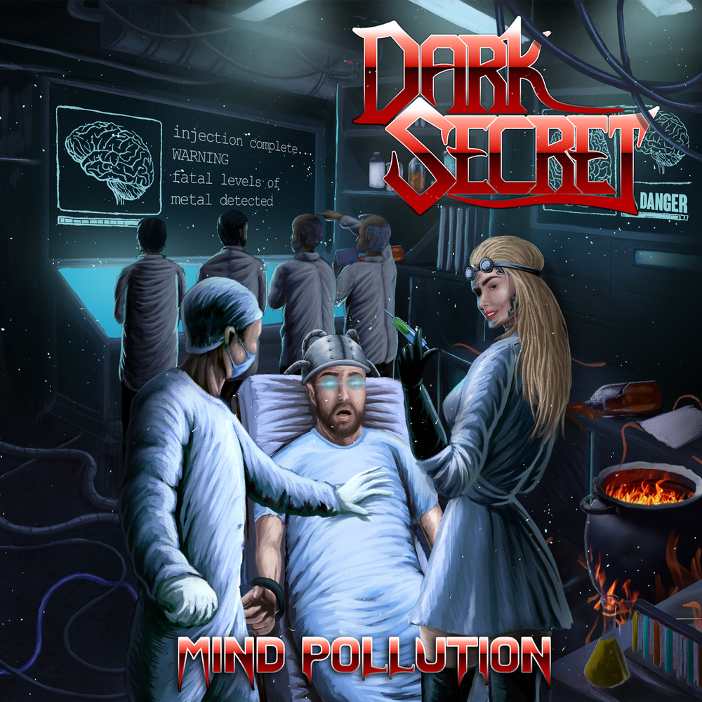 Old-School Heavy Metallers DARK SECRET Released New Album âMind Pollutionâ; Watch The Lyric Video of âPatriarchs Of Scienceâ!
