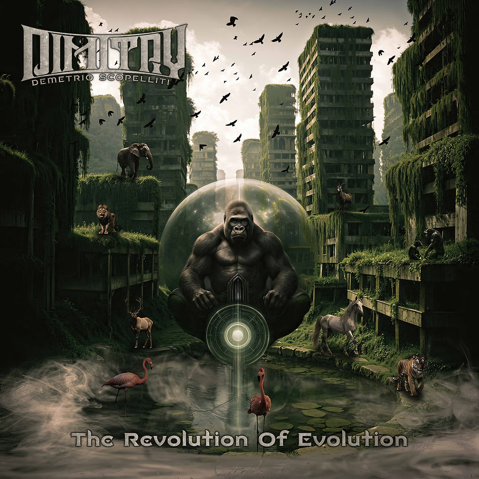 Prog Metal Virtuoso Demetrio ‘Dimitry’ Scopelliti To Release New Album ‘The Revolution of Evolution’ on September 21; Watch the Video for ‘Undercurrent’!