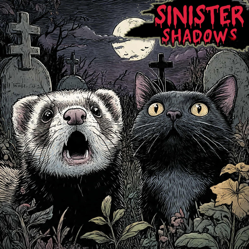 Florida’s Death Rock/Goth Artist SINISTER SHADOWS To Release Self-Titled Debut Album on March 26th via The Doorway To Label; Stream The First Single “No one home but me”!