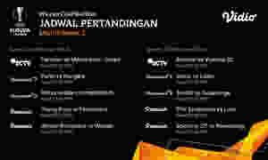 Jadwal Pertandingan Liga Eropa 24 - 25 Oktober 2019