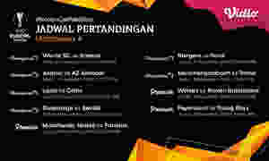 Jadwal Pertandingan Liga Eropa 6 - 8 November 2019