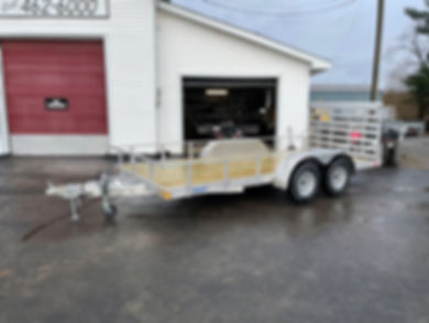 2023 Mission 6.5'x16' Aluminum Utility Trailer