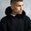 Thumbnail: Luxury Blank Hoodie - Black