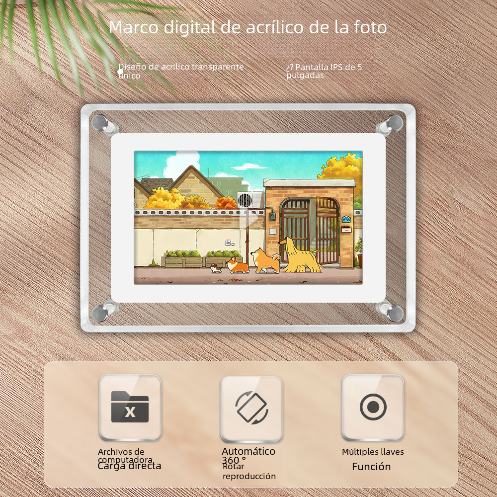 5-inch HD 1080P Digital Photo Frame Video Player