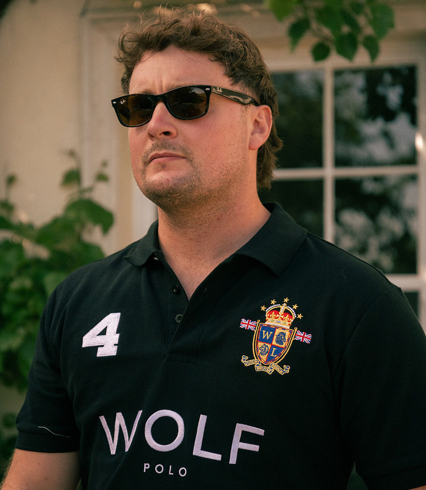 Men's Black Polo Shirt