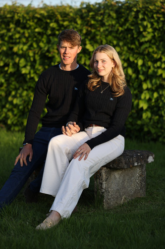 Navy Unisex Hudson Bay Cable Knit | Wolf London 