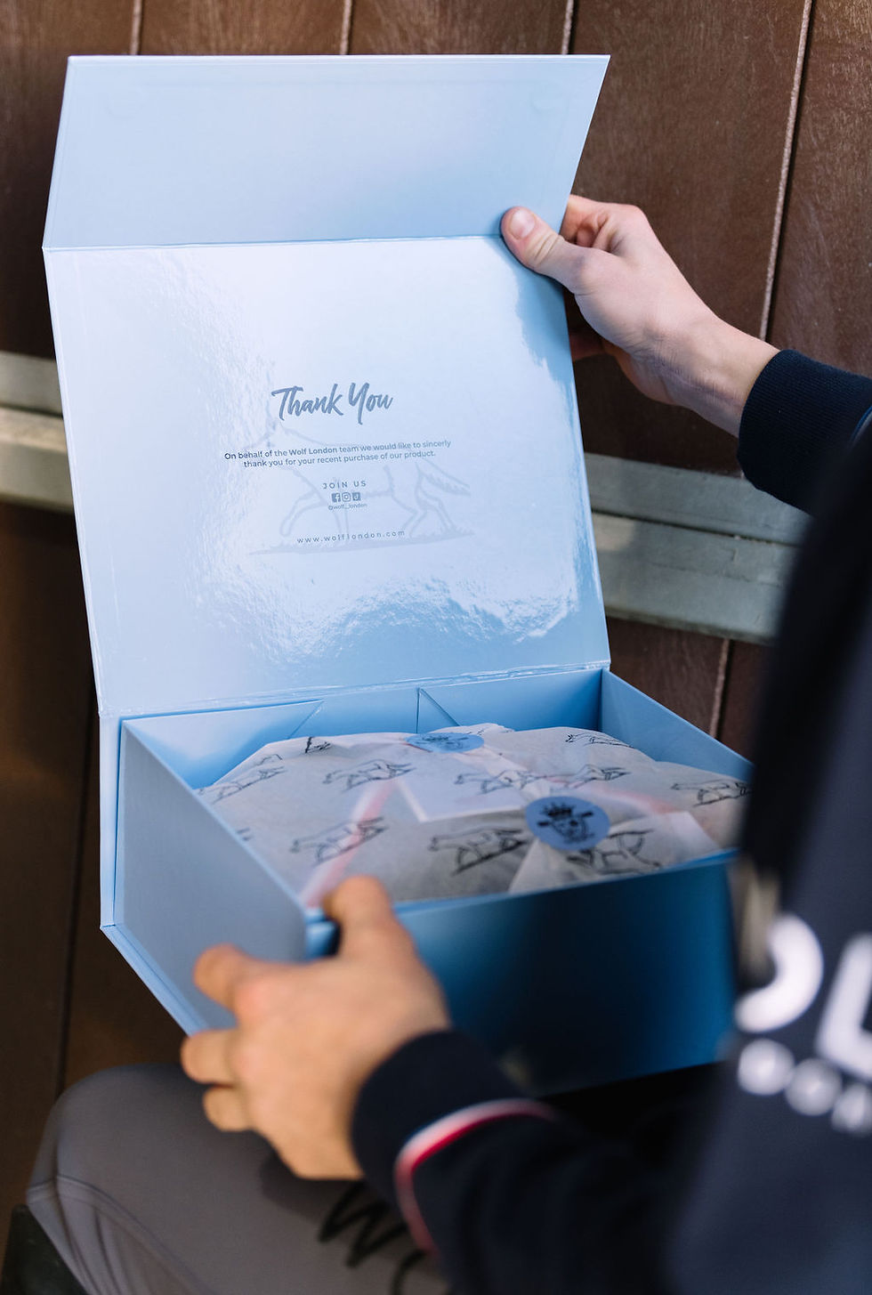 Thumbnail: Wolf London Delivery Box Unwraping