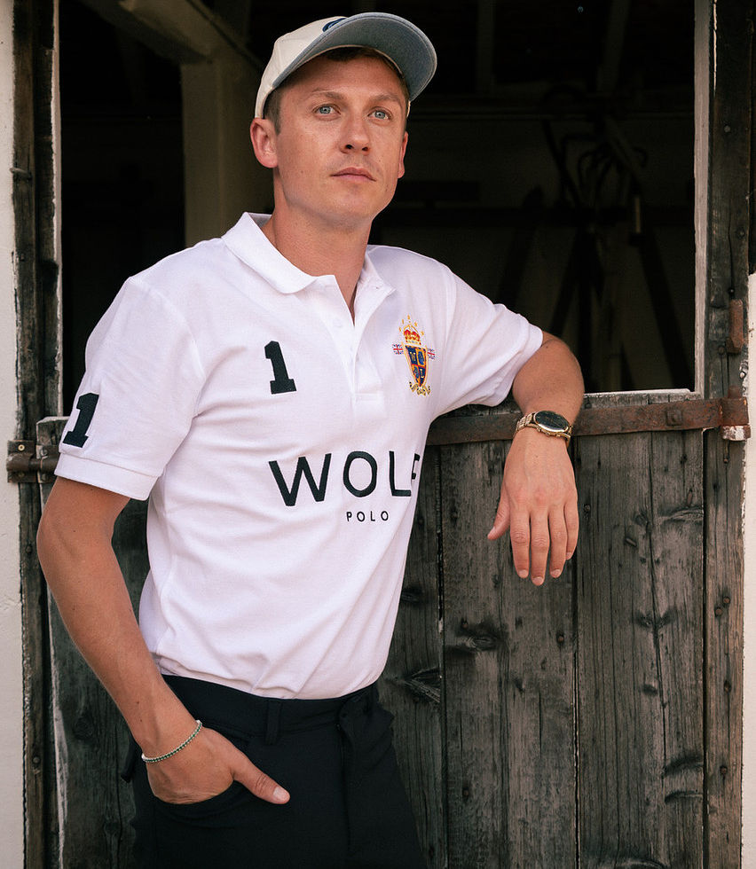 Men's White Polo Shirt