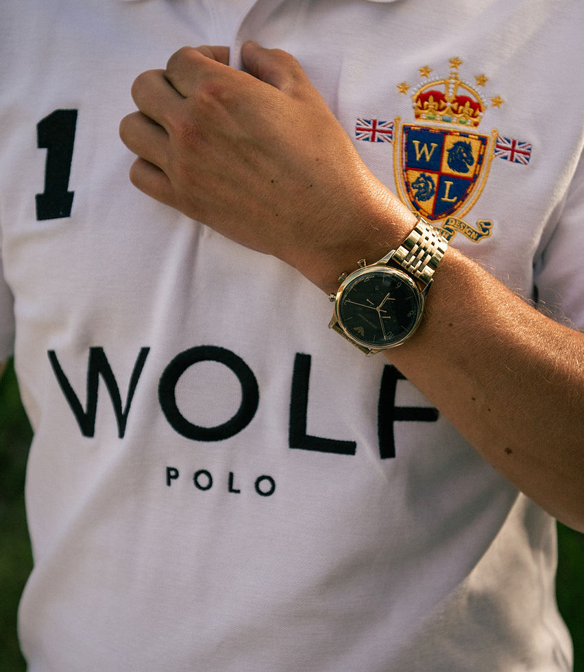Men's White Polo Shirt