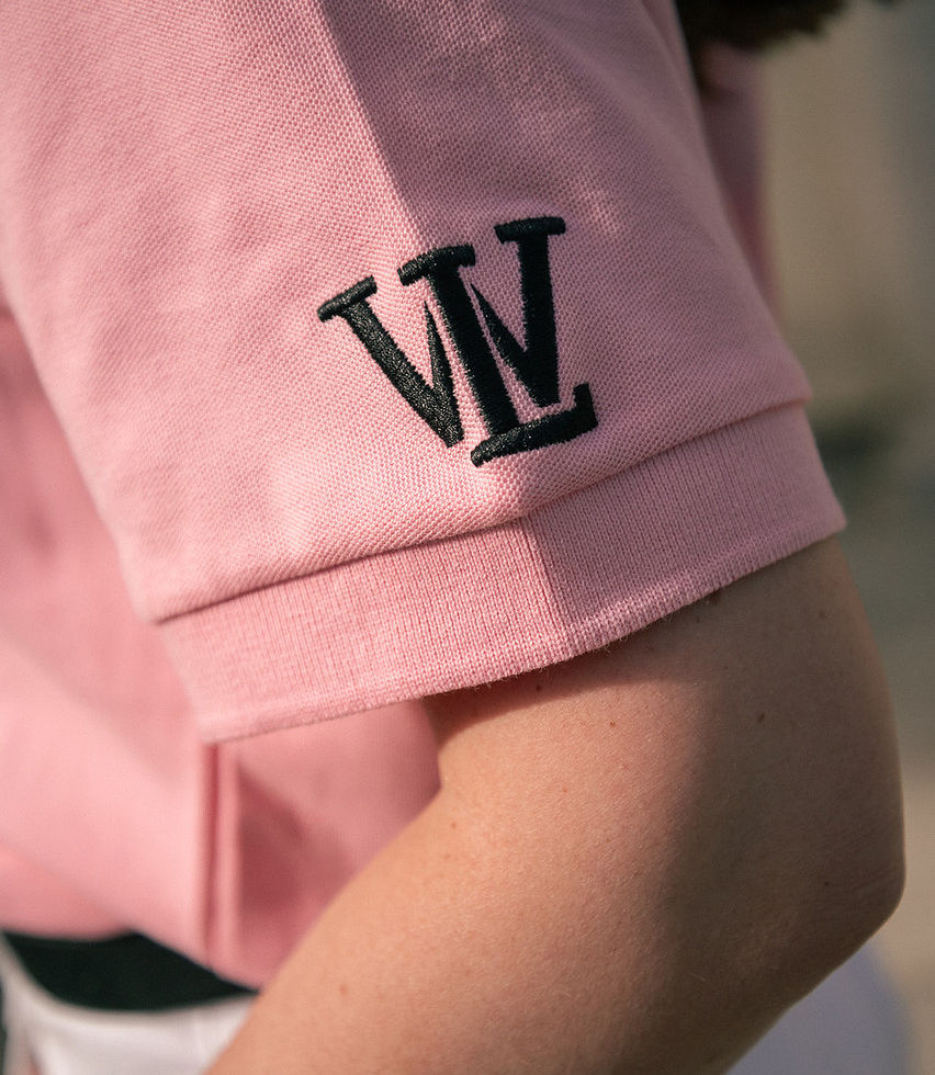 Women's Pink Polo Shirt