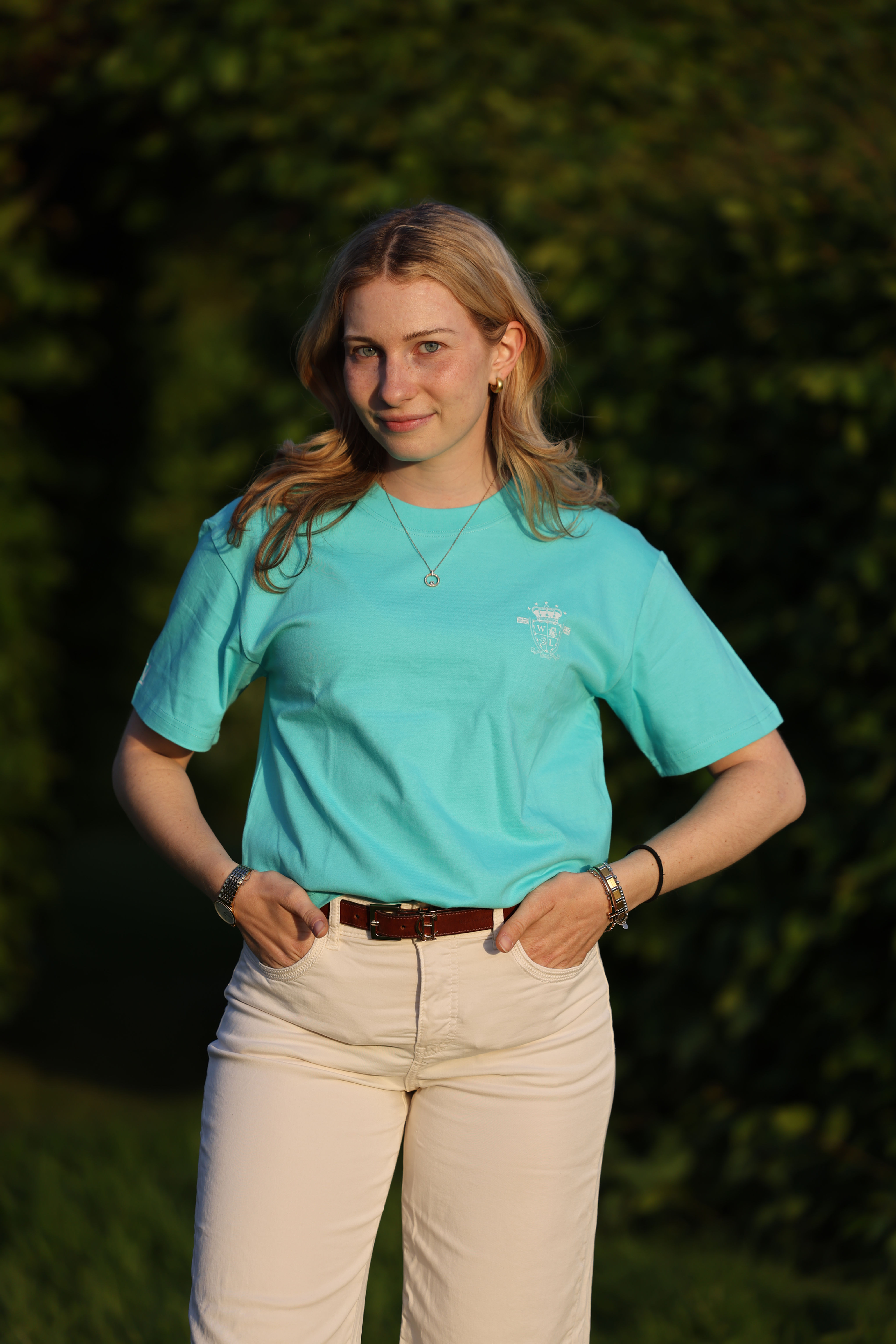 Wolf London Ladies Turquoise Tee