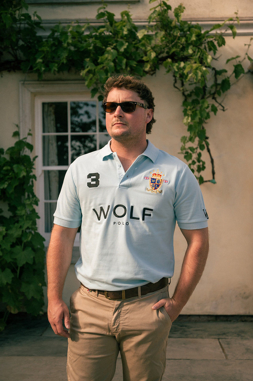 Men's Blue Polo Shirt