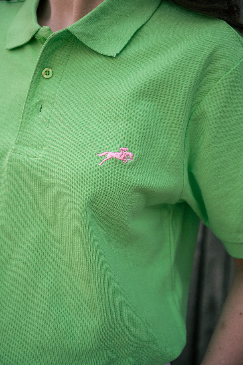 Women's Mint Green Polo Shirt