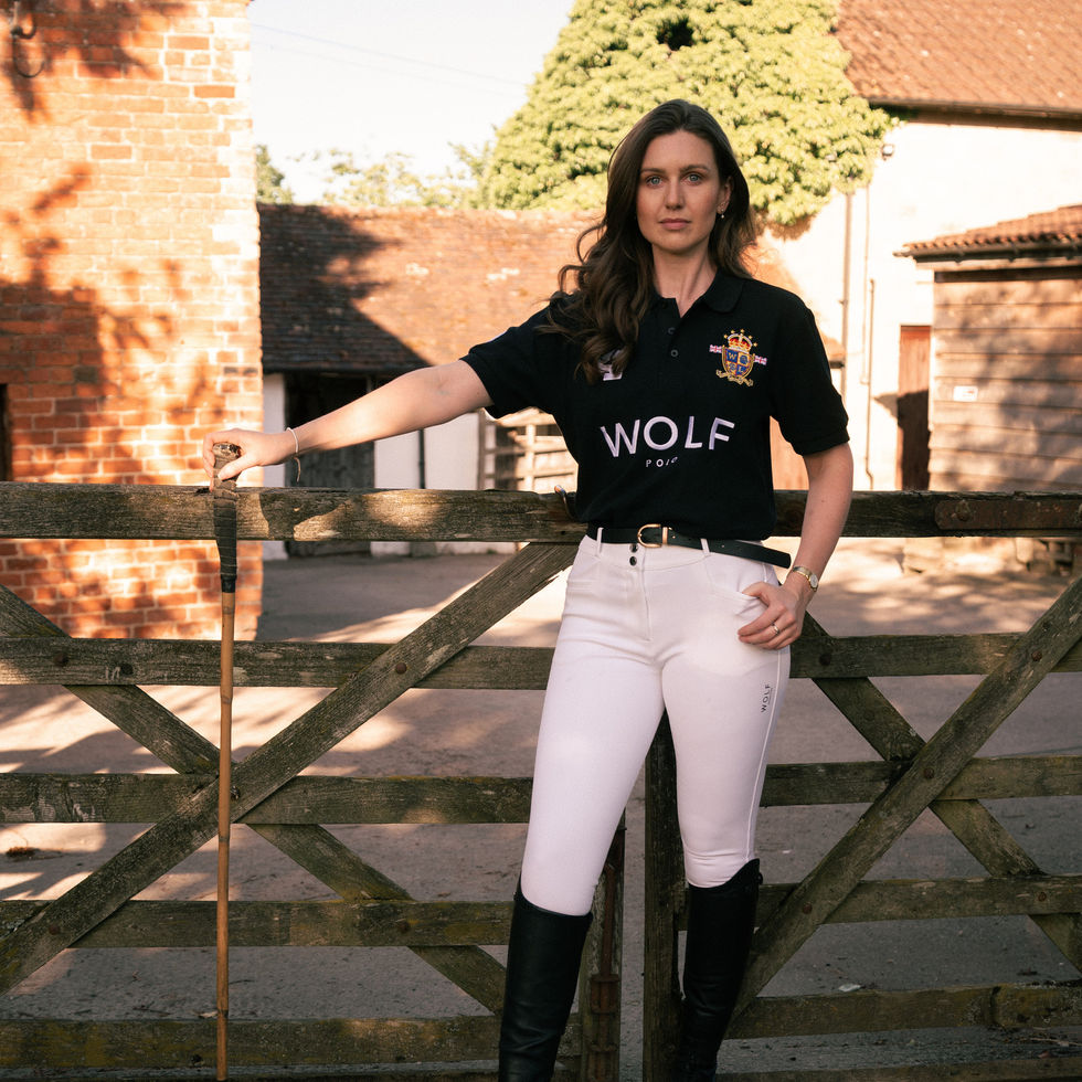 Women's white competition breeches