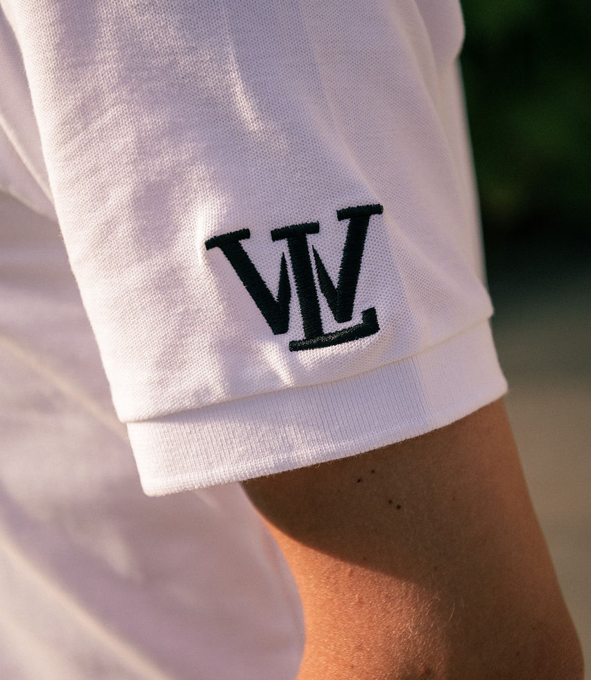 Women's White Polo Shirt