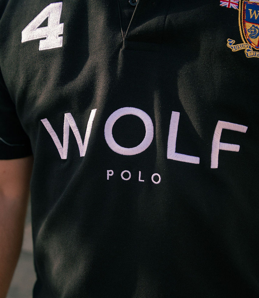 Men's Black Polo Shirt